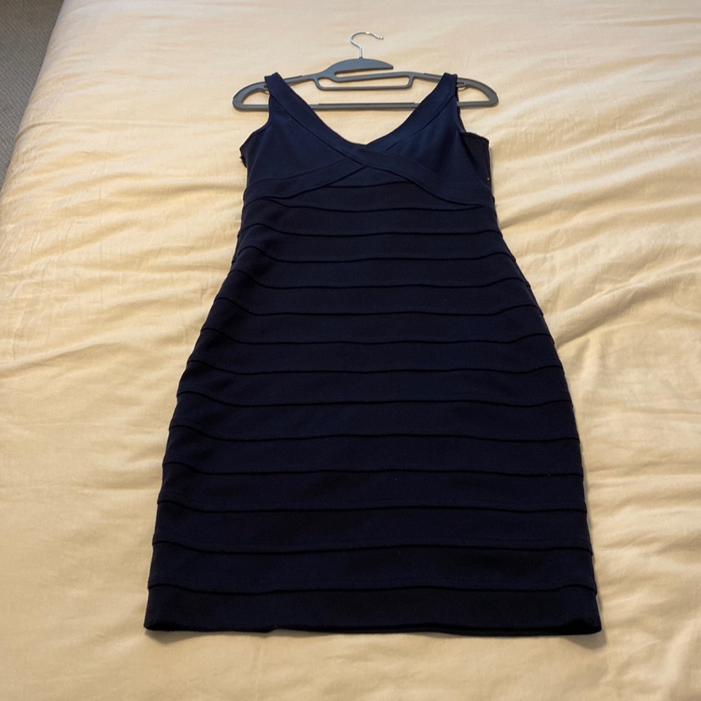 Navy Bondage Dress